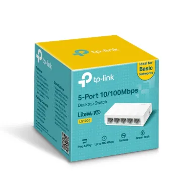 Jual TP-Link LS1005 Switch Hub TPLink 5 Port 10/100Mbps Desktop LS 1005 Harga Murah